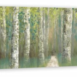 Cheapest 👏 DDCG "Birch Tree Grove" Canvas Wall Art, 60"x20" 😉