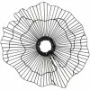 Best reviews of 😉 Dr. Livingstone, I Presume Black Wire Flower Wall Decor 🥰 -Cheap wall decor Store home design 3