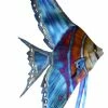 Promo 🎉 Copper Art Coastal Home Decor 'Angelfish Right' - Tropical Fish Art On Stainless Steel 😀 -Cheap wall decor Store home design 38