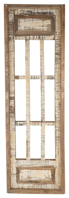 Top 10 🛒 Mexican Imports Monte Carlo Architectural Window Wall Decor 12x38", Antiqued White 😍