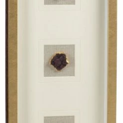 Best reviews of 🎉 Zodax Gold Framed Amethyst Crystal Wall Decor 🎁