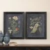 Buy ⌛ Uttermost "Midnight Botanicals" 2-Piece Wall Art Set, 24.63"x32.63" 🧨 -Cheap wall decor Store home design 72