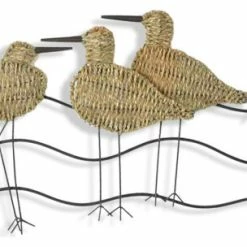 Cheapest 💯 StyleCraft Flock Of Birds In Metal And Natural Woven Material 👏