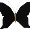 Outlet 🌟 Sagebrook Home Resin 10" W Origami Butterfly Wall Hanging, Black 🛒 -Cheap wall decor Store home design 81